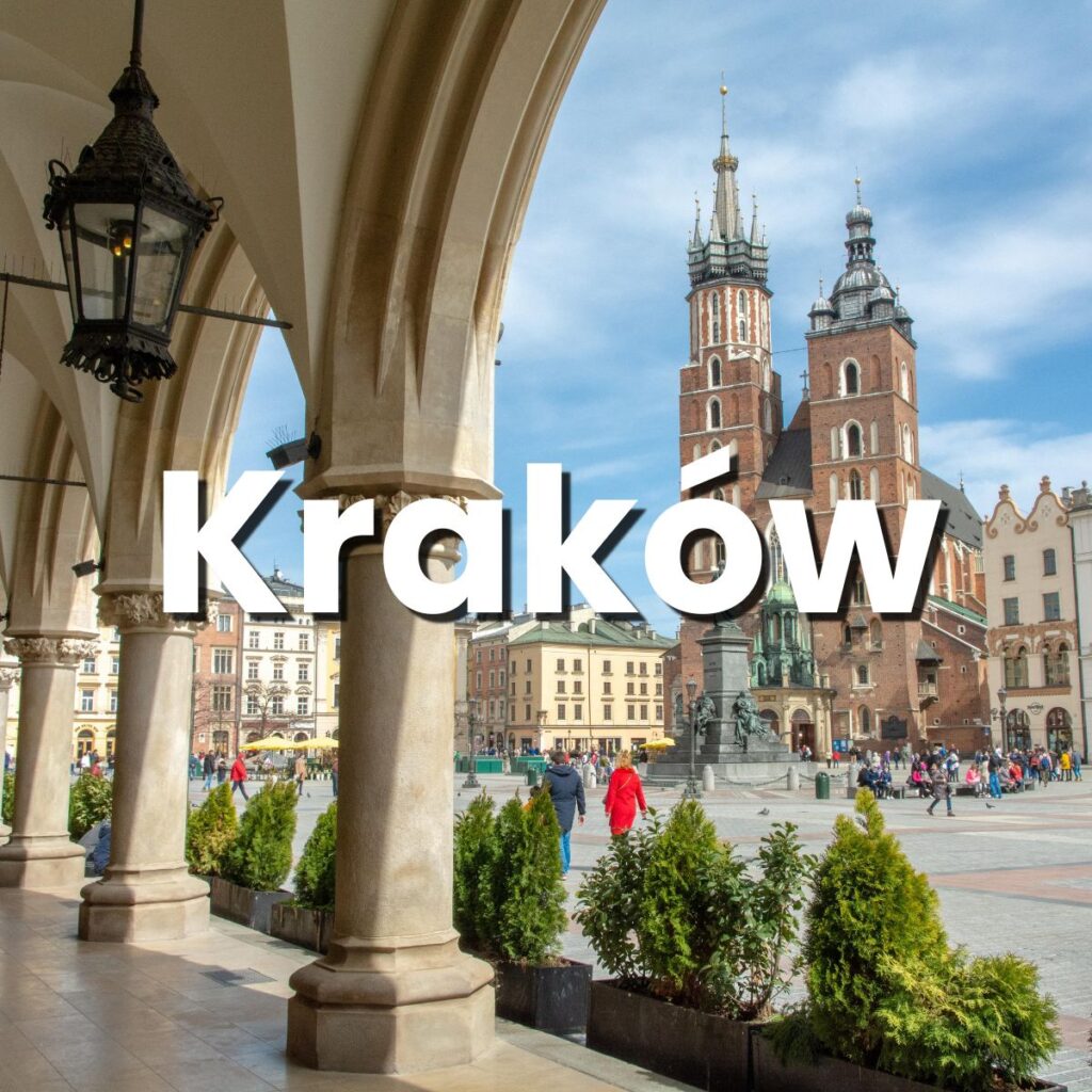 kraków napis